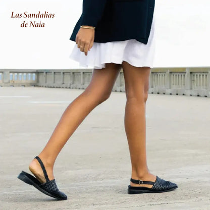 Naia – Sandalias tejidas a mano
